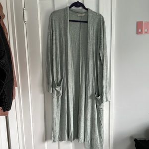 Sweater Duster Cardigan